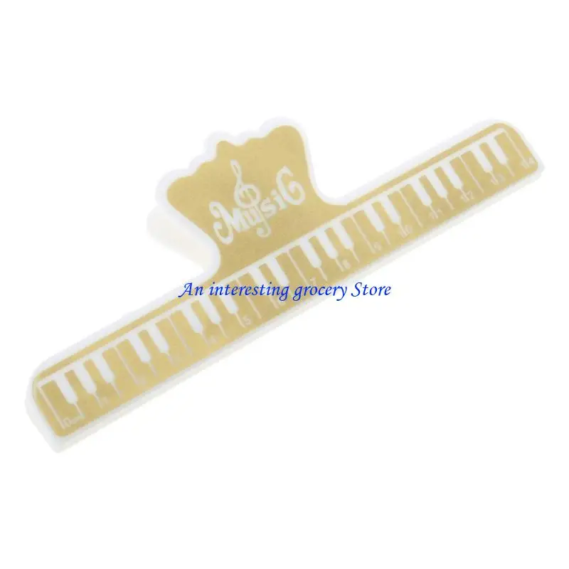 652D Music Note Clip Piano Holder Music Score Fixed Clip Piano Player Spring Clip