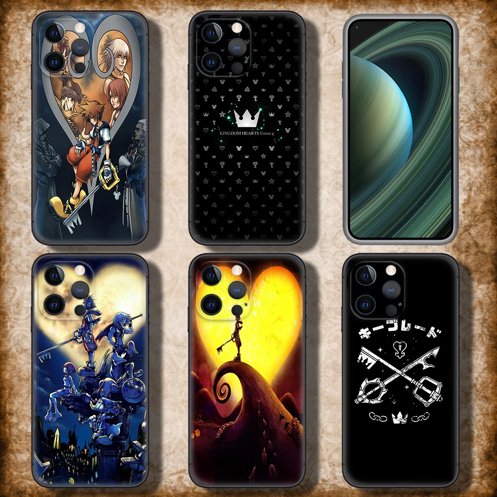 C20 kingdom hearts Soft Case for Huawei Y5P Y6P Y7A Y8P Y9A Y6 Y7 Y8S Y9S Y9 Prime Nova 9 9I 4E 5T 7 Mate 10 Lite 20 Pro P30