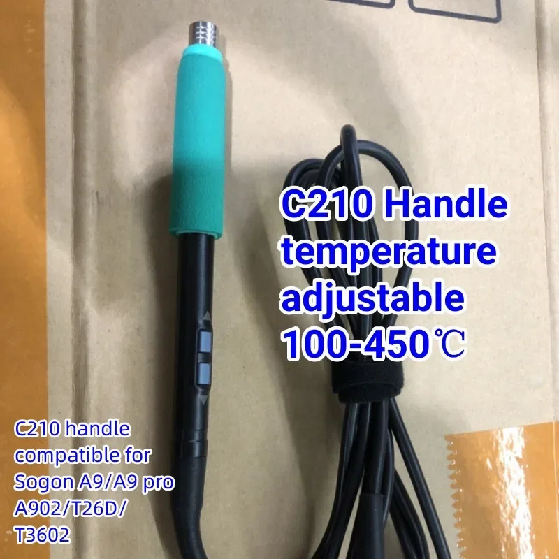 C115/C210/C245 Soldering Handle for JBC Sugon Aifen A10 A9 A9PRO T26D T21 A902 Temperature Control Handle Replacement