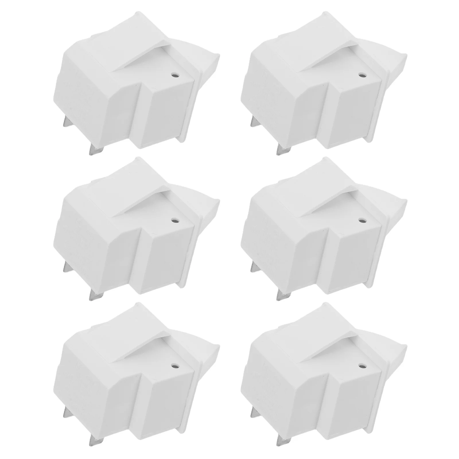 

6Pcs Refrigerator Door Light Switch Universal Normally Closed Momentary Fridge Door Push Button Replacement Appliance Light