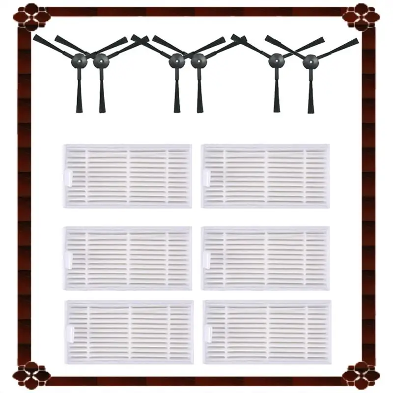 24-Hour Delivery For Ilife V5S/V5S Pro/V50/V5/X5/V3S/V3S Pro/V3L Vacuum Cleaner Accessories Side Brush HEPA Filter