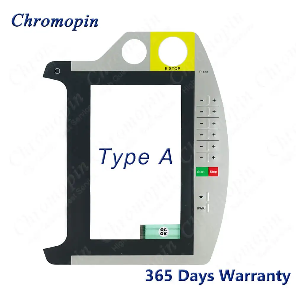 

Touch Panel Screen Glass Digitizer for KeTop T70 Handheld terminal Touchscreen and Membrane Keypad Membrane Button Film