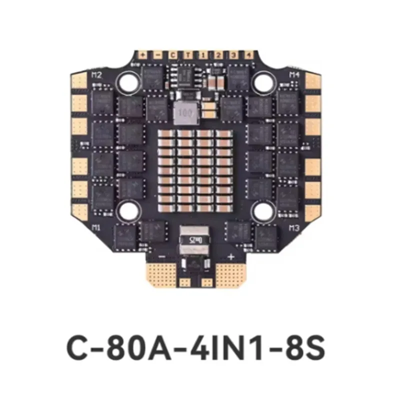 80A C80A 4IN1 4-8S Blheli32 Dual Mosfets CINE Series ESC Electronic Speed Controller Drone Plane Quadcopter