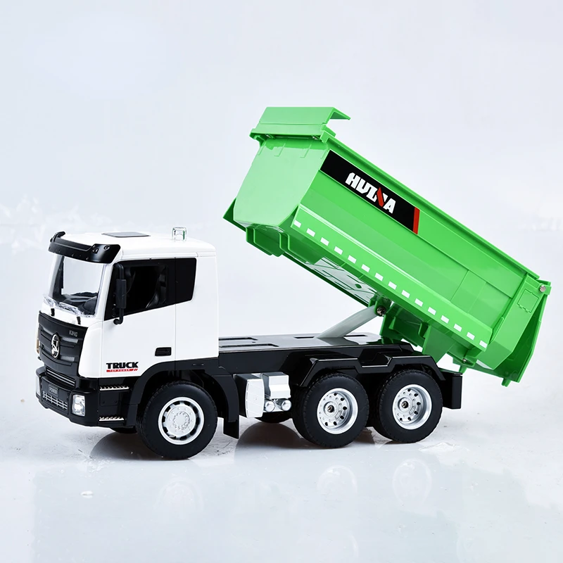 RC Engineering Vehicle Toy Electric Truck Model Simulation Dump Truck Boy and Children's Gift