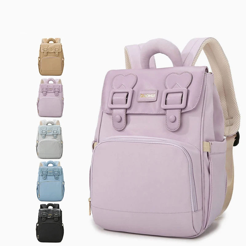 패션 맘 백팩 대용량 기저귀 가방 방수 여행 유모차 아기 가방 여성용 출산 백팩