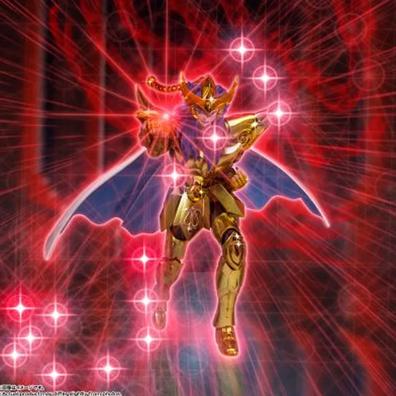 ฟิกเกอร์อนิเมะ Bandai Original Myth Cloth EX Scorpio Milo ขนาด 180 มม. ของเล่นแอคชั่นฟิกเกอร์สำหรับเด็กผู้ชาย ของขวัญคริสต์มาส ของสะสม โมเดลตกแต่ง