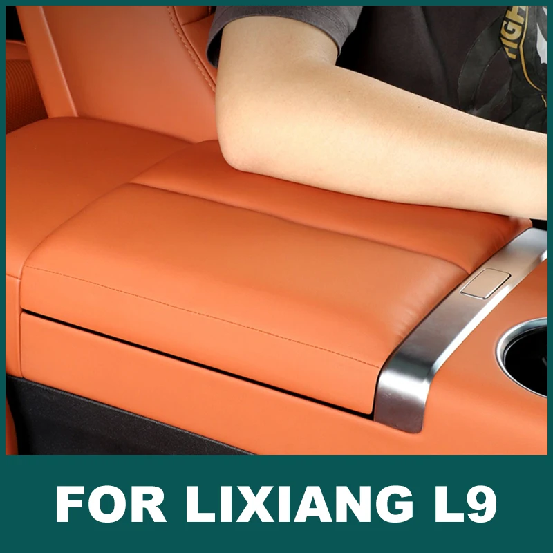 couvercle-de-protection-pour-accoudoir-central-de-voiture-accessoires-d'interieur-pour-lixiang-l9-2024-2025