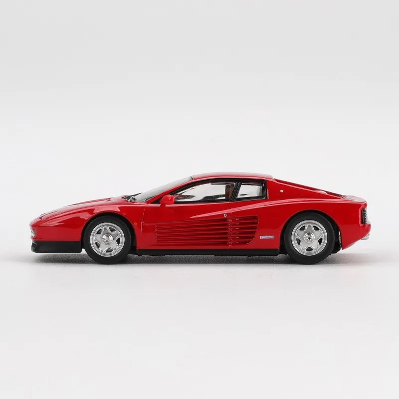 BBR 1:64 Scale 1987 Testarossa Rosso Corsa Collectible Diecast Vehicle.
