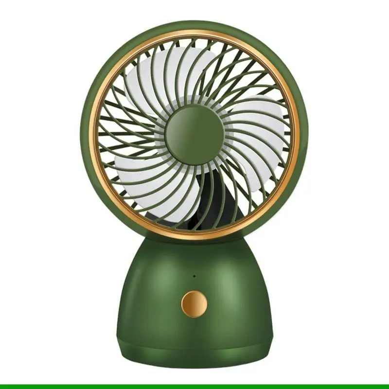 U55C USB مروحة سطح المكتب مبرد هواء صغير 3 سرعات زاوية قابلة للتعديل للمنزل المكتبي