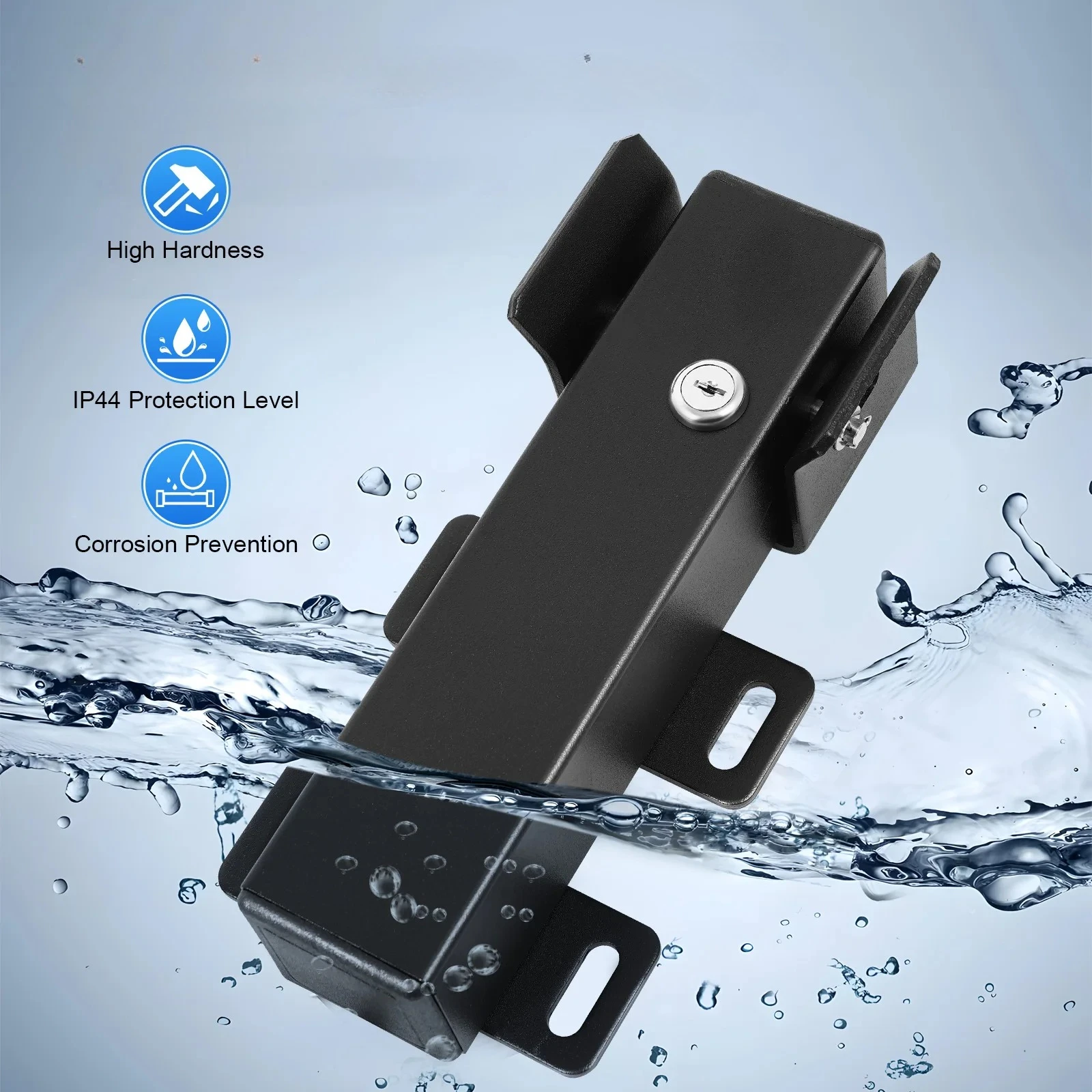 DC 24V Electric Gate Lock Automatic IP44 Electric Gate Lock  Security Gate Lock High Security Access Control System/Key