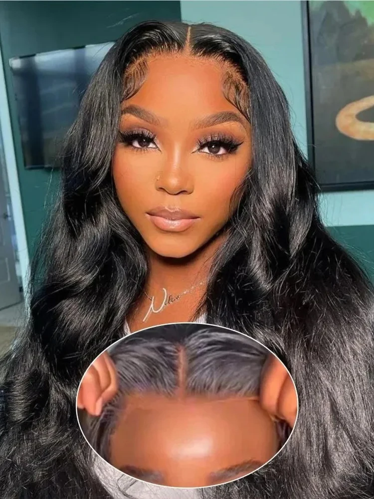 

Glueless Wear and Go Body Wave Wig 13x6 HD Lace Front Wig 40 Inch Brazilian Human Hair 250% Density Pre Plucked For Black Women