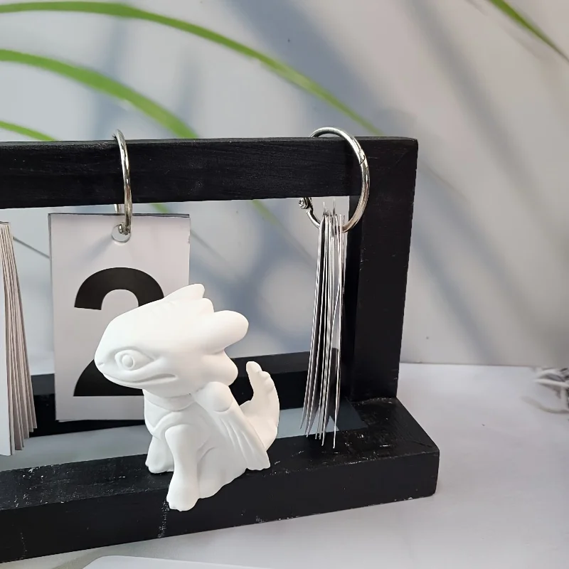 Candle Making Silicone Mold：Cartoon Dinosaur Design，DIYCraft Mold，Flexible and Durable，Irregular Shape，Widely Used-Suitable for