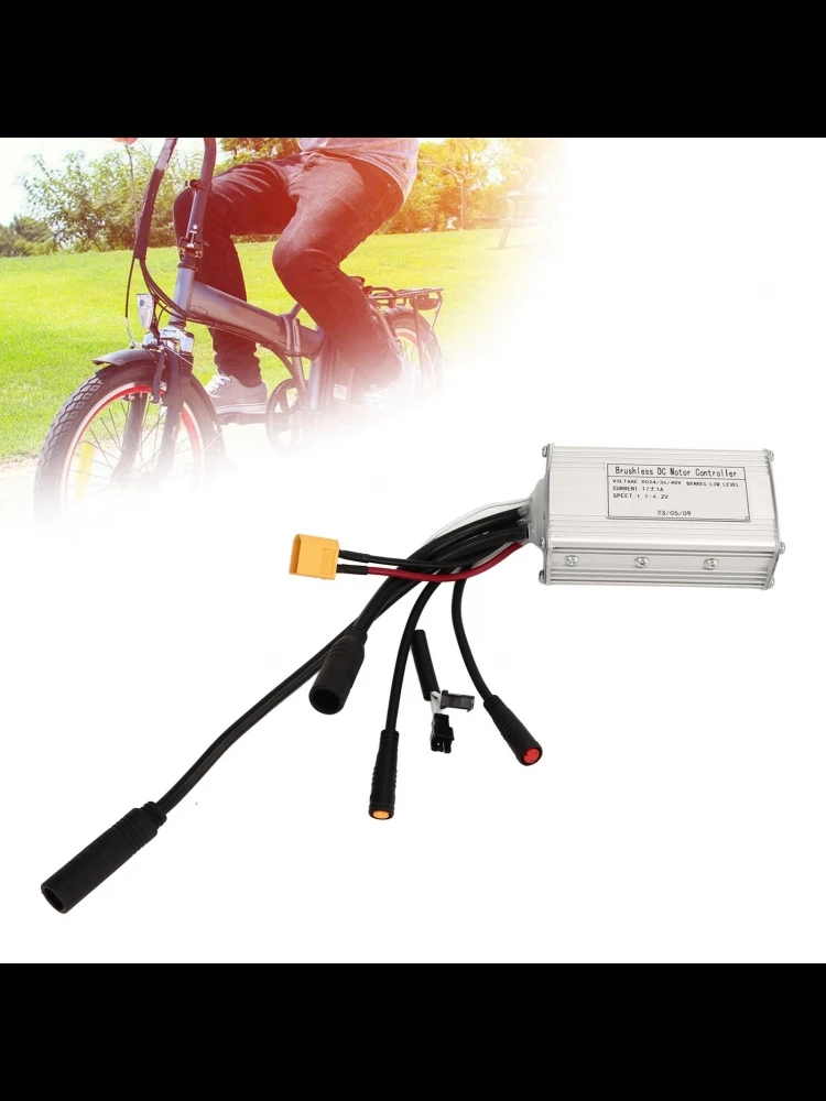 AliExpress Qiilu Bicycle Brushless Motor Controller 24V 36V 48V 17A Sine Wave 3 Mode Controller with Waterproof Connector for DIY Electric Bike
