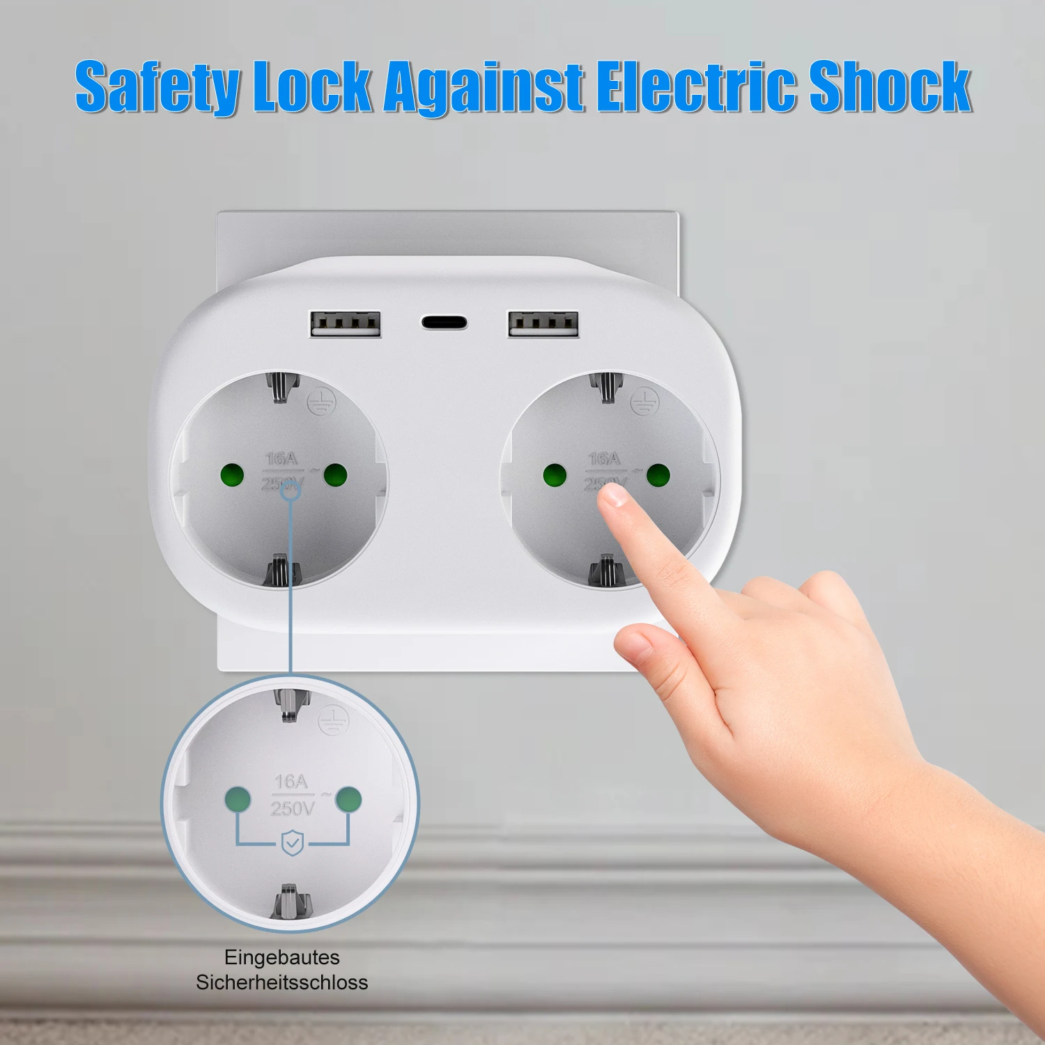 6A 250V 4000W Eu Pl…