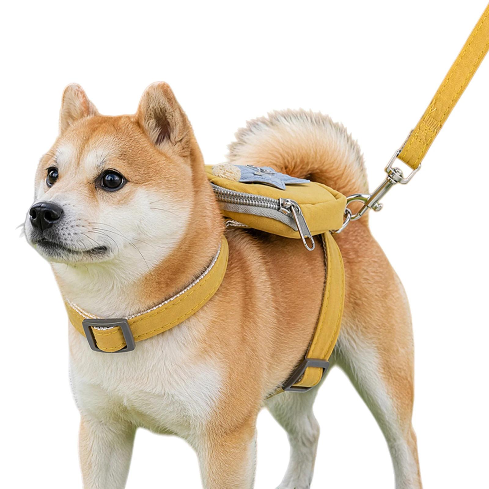 No Pull Dog Harness - Arnês para Cães com Mochila Destacável