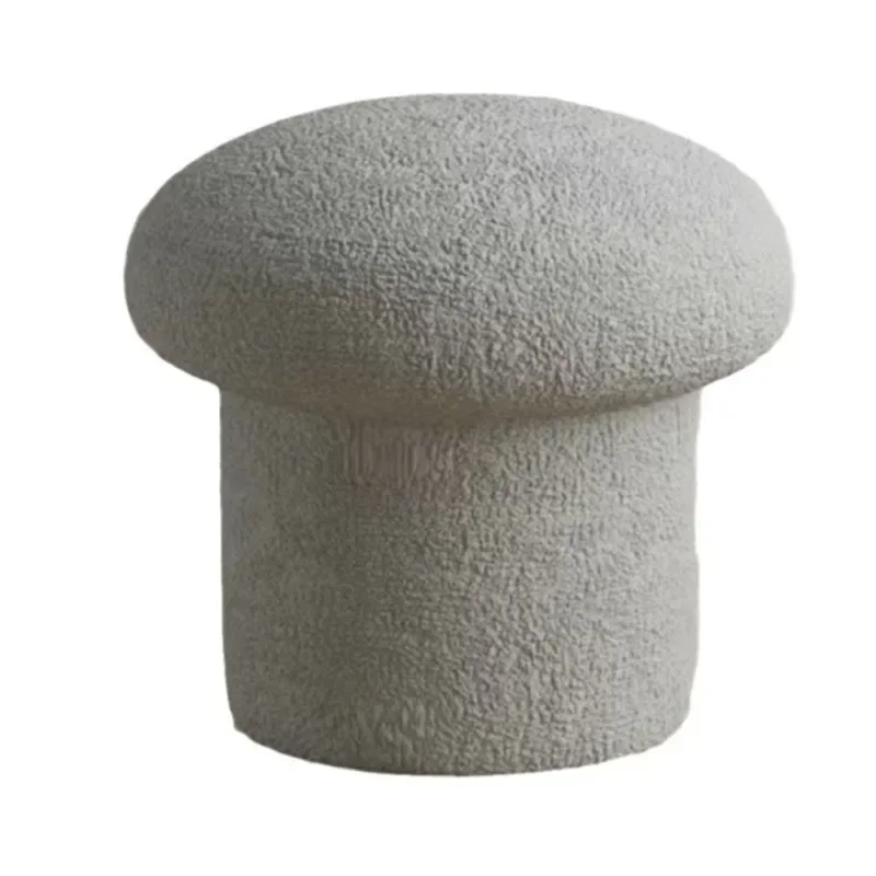 

Household Small Stool Modern Minimalist Living Room Low Stool Animal Mushroom Style Shoe Changing Stool