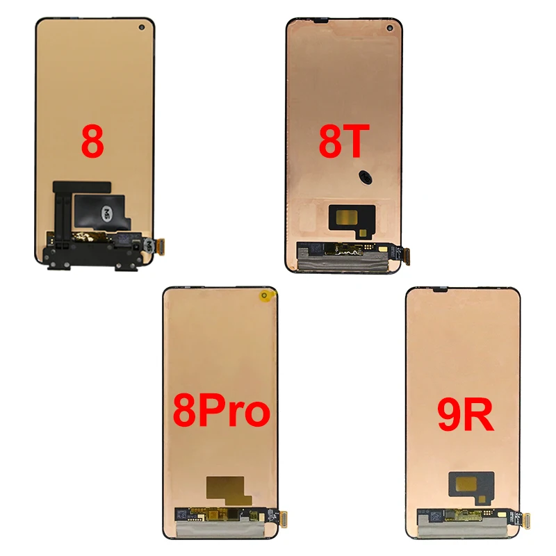 CHOICE SUPER AMOLED LCD  For OnePlus 5 5T 6 6T LCD Display Touch Screen Digitizer For OnePlus 7T 7 Pro 8T 9R Replace Parts