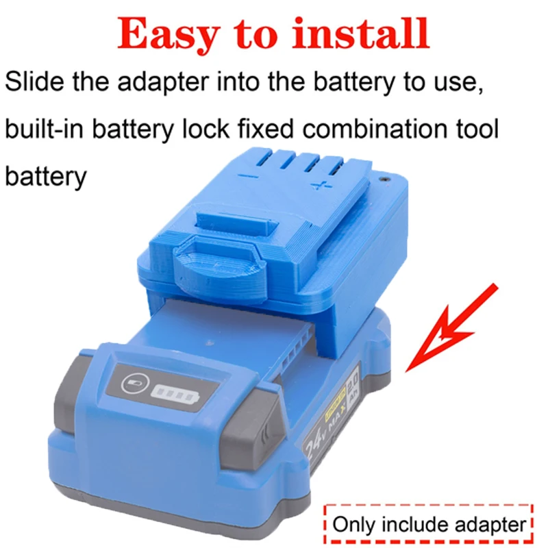 Imagem -04 - Conversor de Bateria para Artesão V20 Ferramentas Li-ion para Kobalt Adaptador Li-ion 24v Acessórios para Ferramentas Elétricas