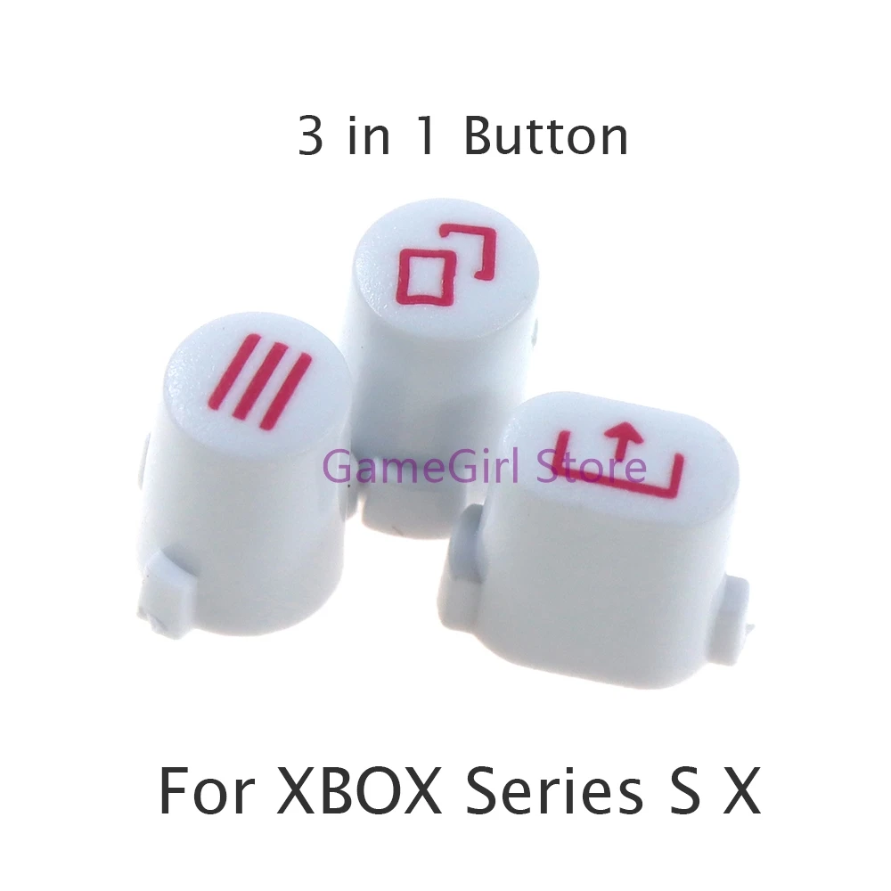 2sets Home Start Return Back Button For Xbox Series S X Controller Menu Share Selection Guide Key