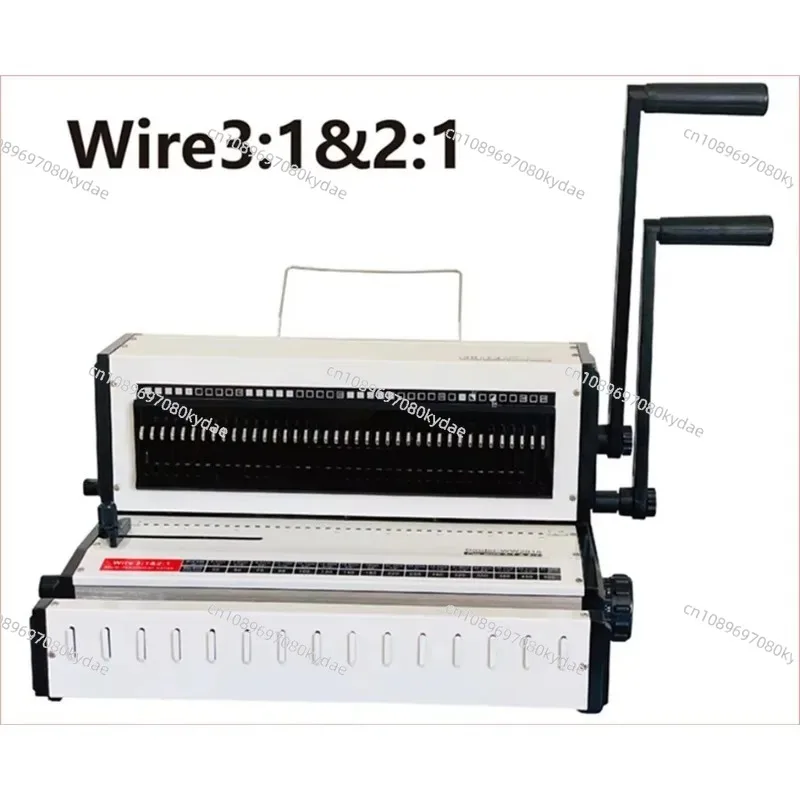 SG-WW2018 Hot Sale Desktop Office Wire Binder Machine 2:1 And 3:1 Calendar Wire Binding Machine F4 Size Wire Binding Machine