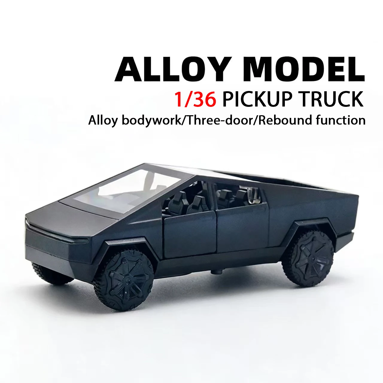 1:32 Collection Truck Alloy Simulation Toy Car Metal Model Diecast Vehicles Pickup Car Decoration Kid Boys Toys Christmas Gifts image 2