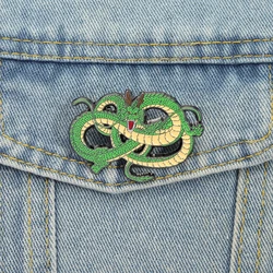 Anime Dragon Enamel Pins Cartoon Comics Character Brooches Lapel Badges Cool Punk Animal Jewelry Gift for Fans Friends