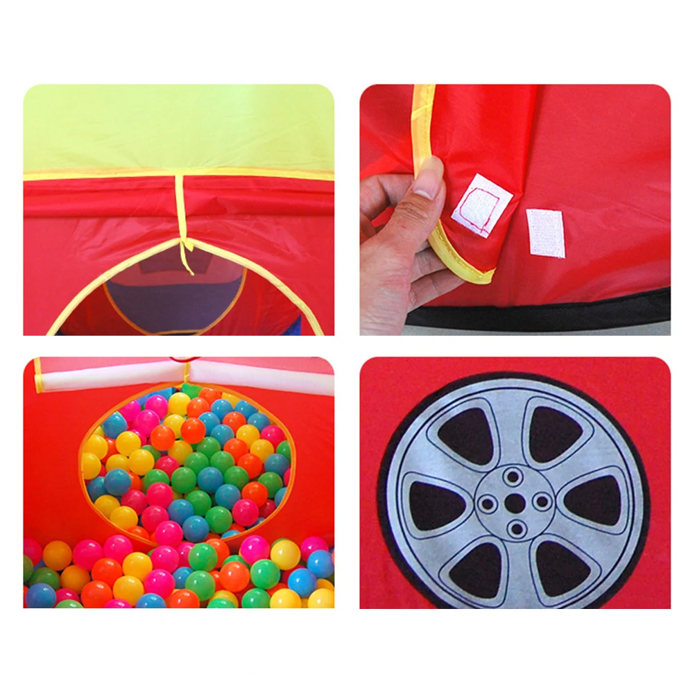 

Folding Tent Portable Playhouse Creative Playhouses Kids-friendly Car