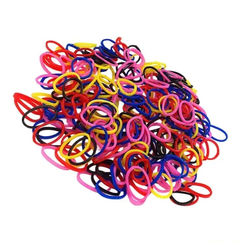 

31BF разноцветные резинки для волос, аксессуары для волос, подходящие для различных стилей и повседневного использования, для