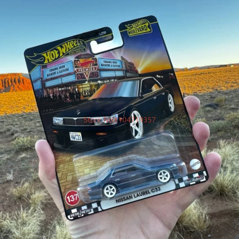 Hot Wheels Premium Boulevard 1:64 Diecast Modello di auto da collezione Ford GT Nissan Lamborghini Ford RS200 Veicolo in lega raccogliere il giocattolo