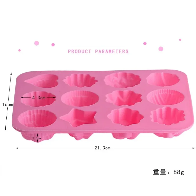 Round Bakery Molds Silicone Baking Pan For Pastry Cake Form For Cupcake Muffin Mold Donuts Silicone Soap Mould Chocolate Tools