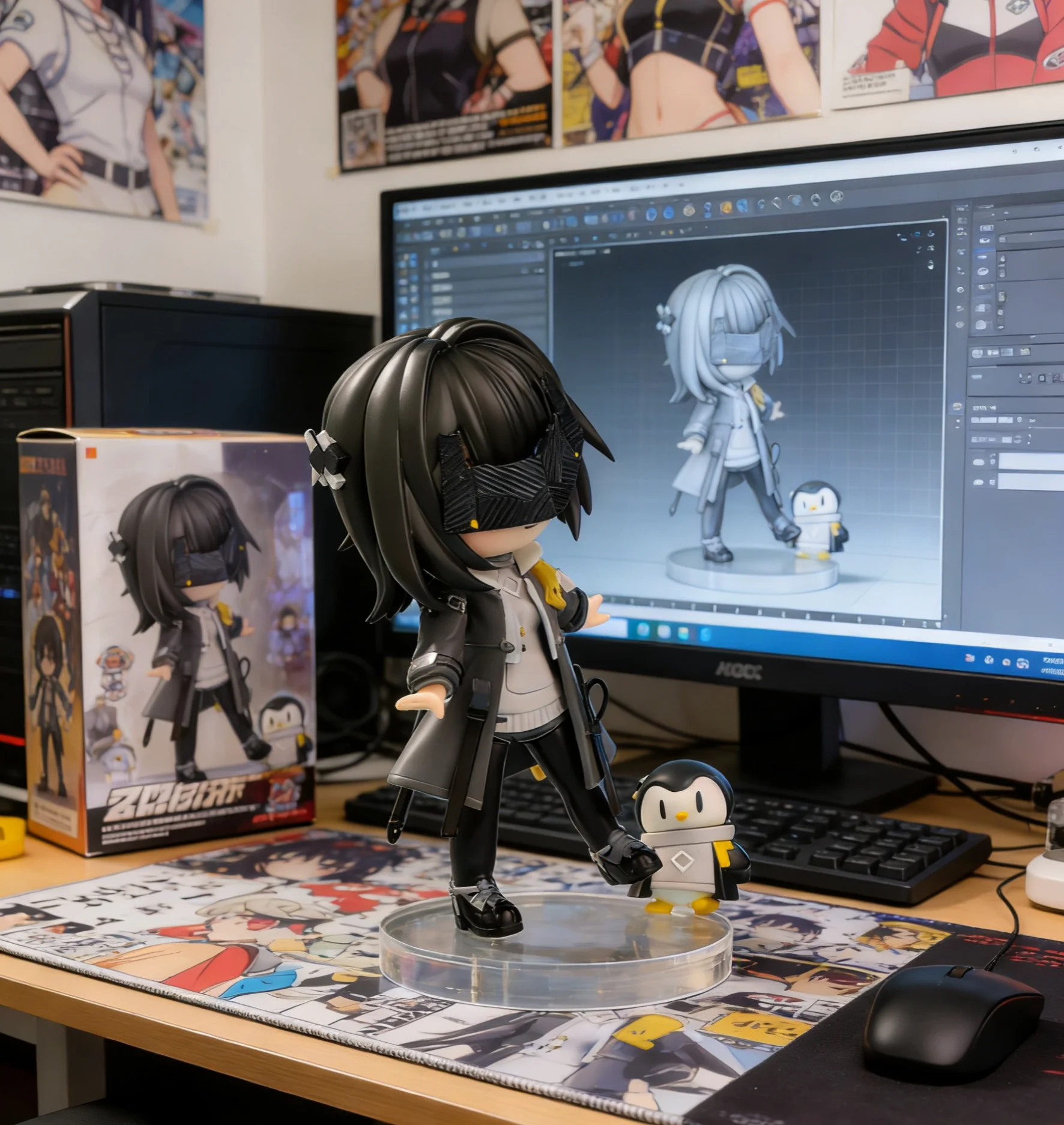 

Game Arknights Amiya Zuo Le Chongyue Texas Lin Shu 12cm Keychain Pendant Anime Cosplay Doll Kids Gift