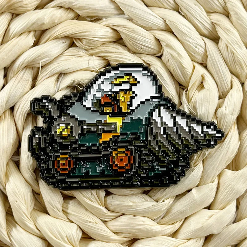 Jogo Metal Slug Cosplay Traje Dos Desenhos Animados, Liga Broche, Emblema Pin, Props Presente