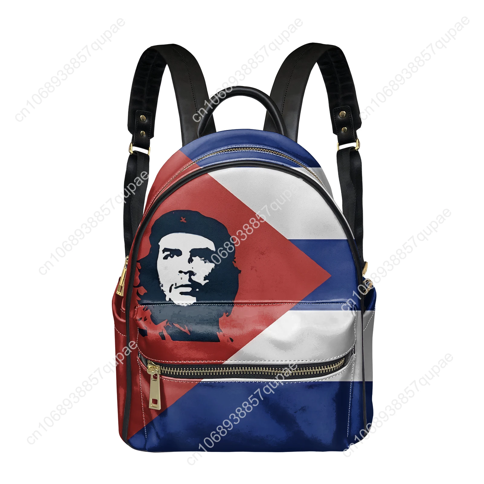 Cuban Flag Backpack Womens Men Personalized Double Shoulder Bag Business Travel Bookbag Rucksack Gift Daypack
