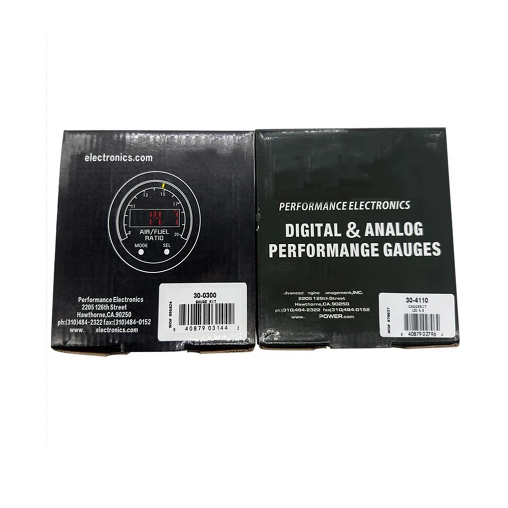 30-0300 30-4110 X-Series Wideband O2 Air Fuel Ratio Gauge Kit LSU 4.9 Oxygen Sensor 0258017025 +15*4.3cm for AEM DecaIl