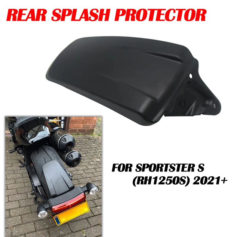 Motorcycle Accessories For Harley Davidson Sportster S (RH1250S) 2021 Rear Fender Extender Hugger Mudguard Rear Splash Protector