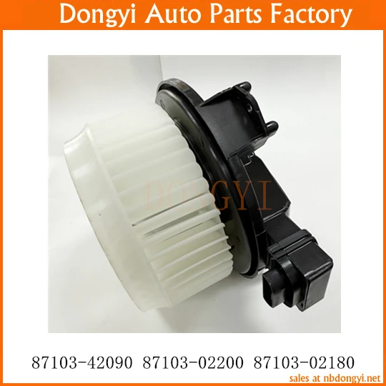 High Quality Fan Blower Motor 87103-42090 87103-02200 87103-02180 8710342090 8710302200 8710302180
