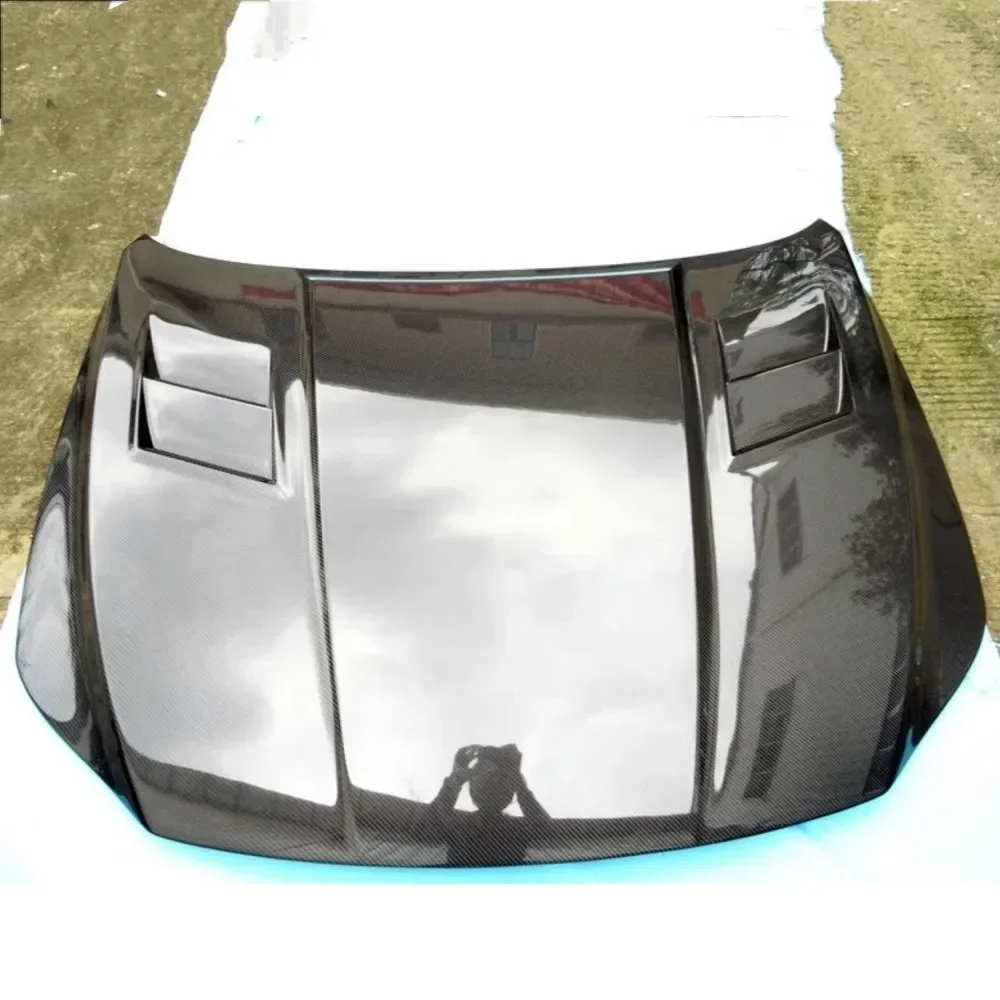 Carbon Fiber Engine Hood Engine Cover Assembly For Mazda3 Axela modified New Style Auto Accessories