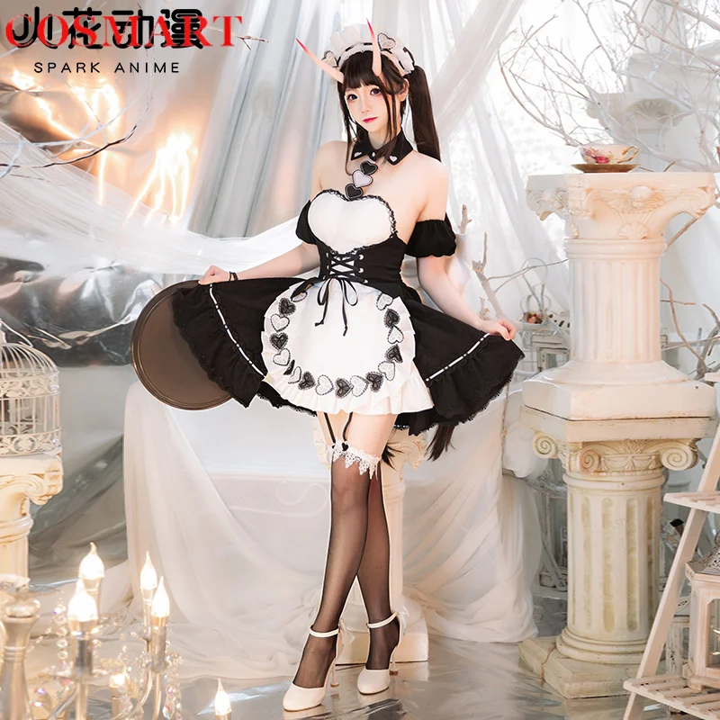 

COSMART Azur Lane Maid Outfit Noshiro Cosplay Costume Cos Game Anime Party Uniform Hallowen Play Role Clothes Clothing