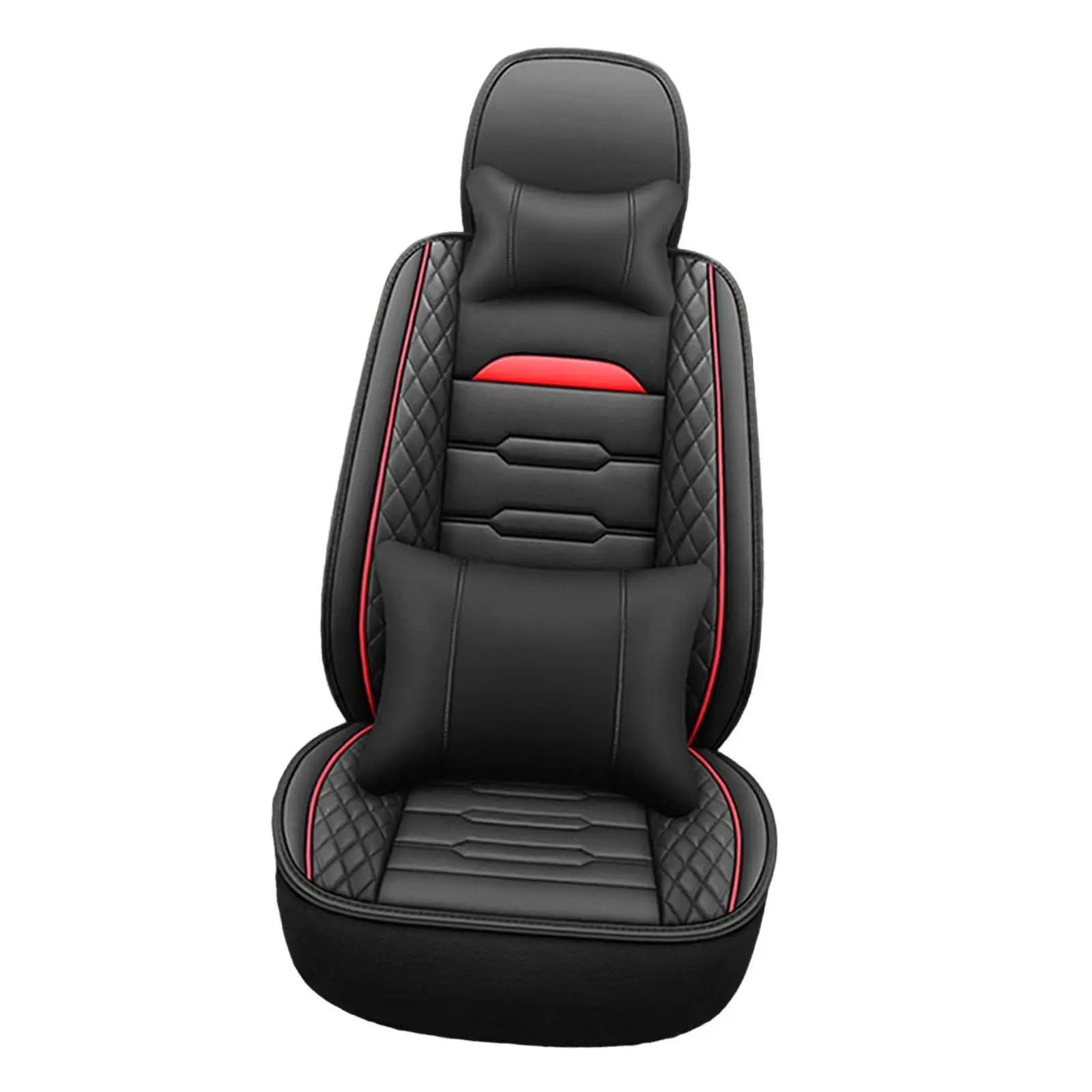 Excavator Seat Cover Heavy Duty PU Leather Waterproof Tractor Cushion for Construction Loader Easy Clean