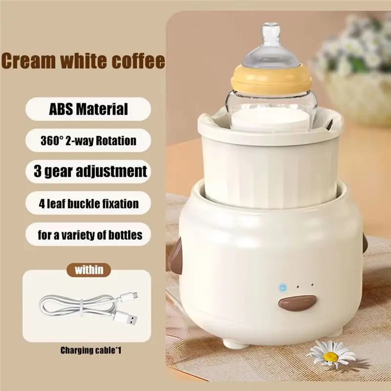 AINY-Electric Milk Bottle Shaker USB Smart Intelligent Milk Powder Mixer Milk Bottle Divine Device