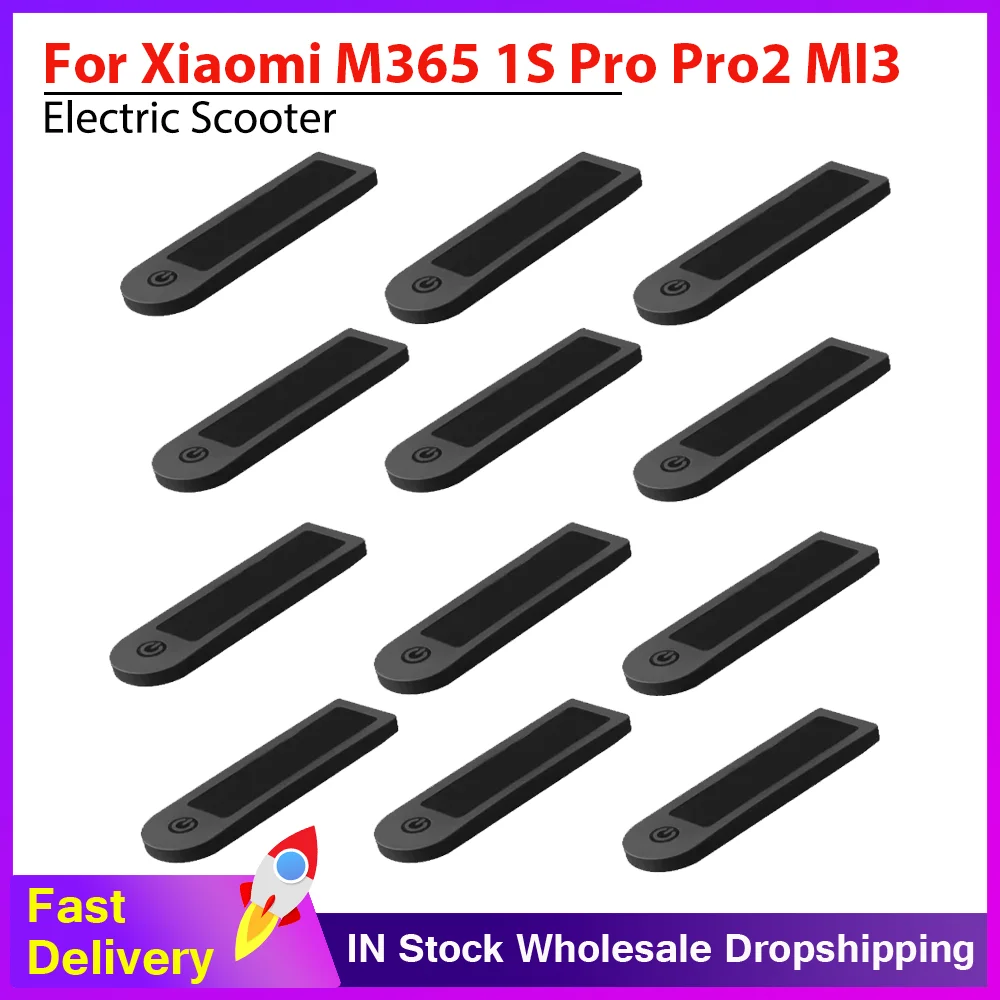 

2-12PCS Waterproof Dustproof Silicone Display Dashboard Cover for Xiaomi M365 1S Pro Pro2 MI3 E-Scooter Panel Protect Case
