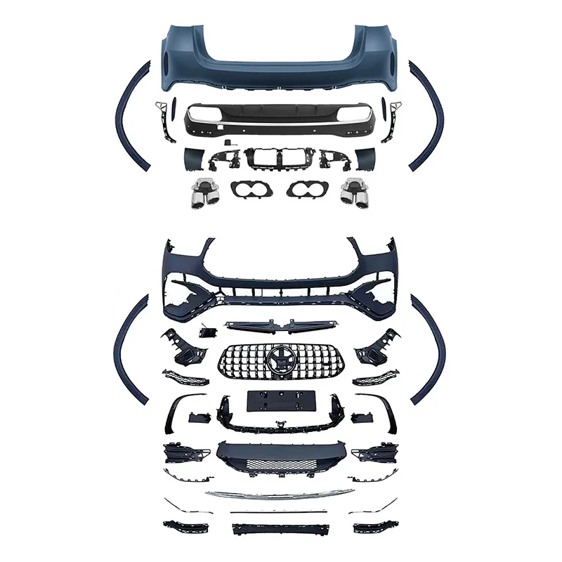 Hot Sale 53 Style Bodykit Full W167 Body Kits for Convertible S Class Upgrade Bumper Included