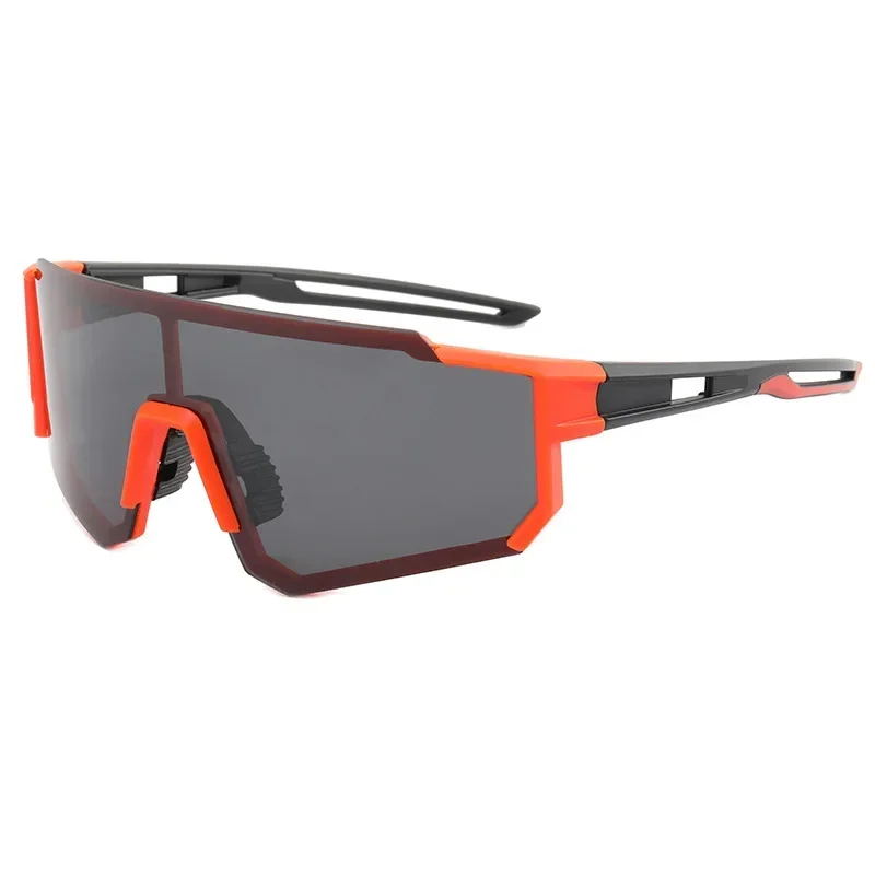 New Sunglasses Outdoor Sports Cycling Sunglasses UV-Proof Windproof Eye Protection Color-Changing Polarized Sunglasses