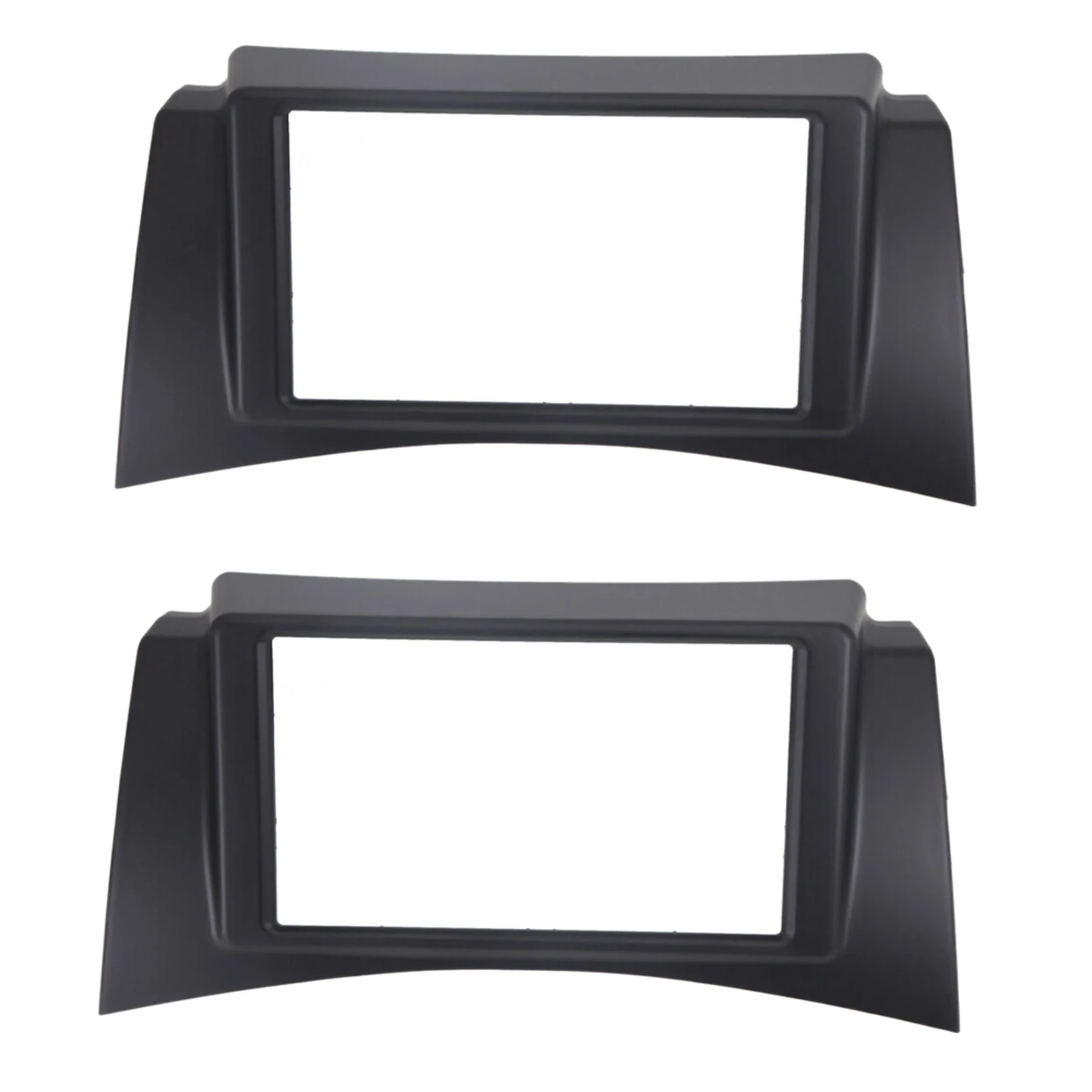 2X for Lifan 320 05-14 2Din Audio Panel Modification Panel DVD Navigation Panel Frame Car Fascias Stereo Radio Panel