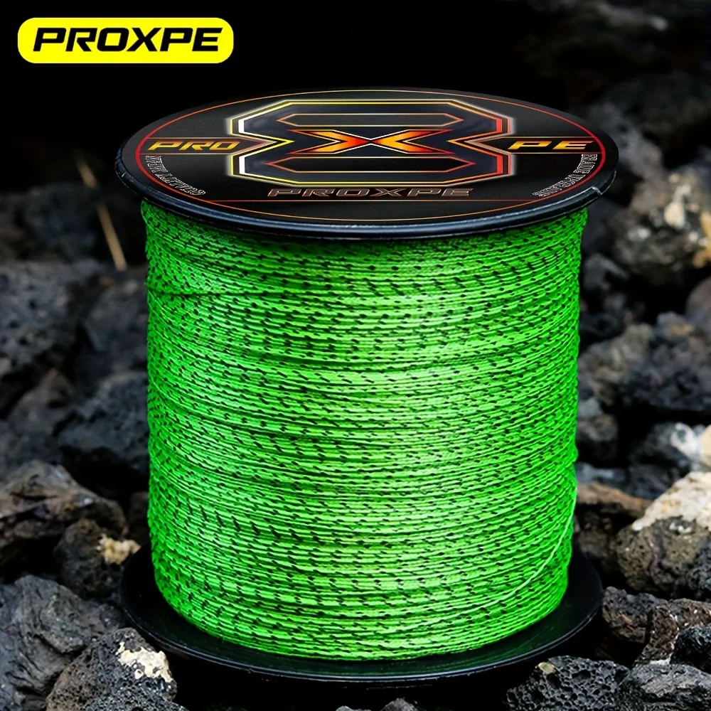 PROXPE 300 m Angelschnur Geflecht X8 Multifilament japanische Angelschnur Multifilament Geflecht 8 Stränge Karpfenangeln Süßwasser Meer