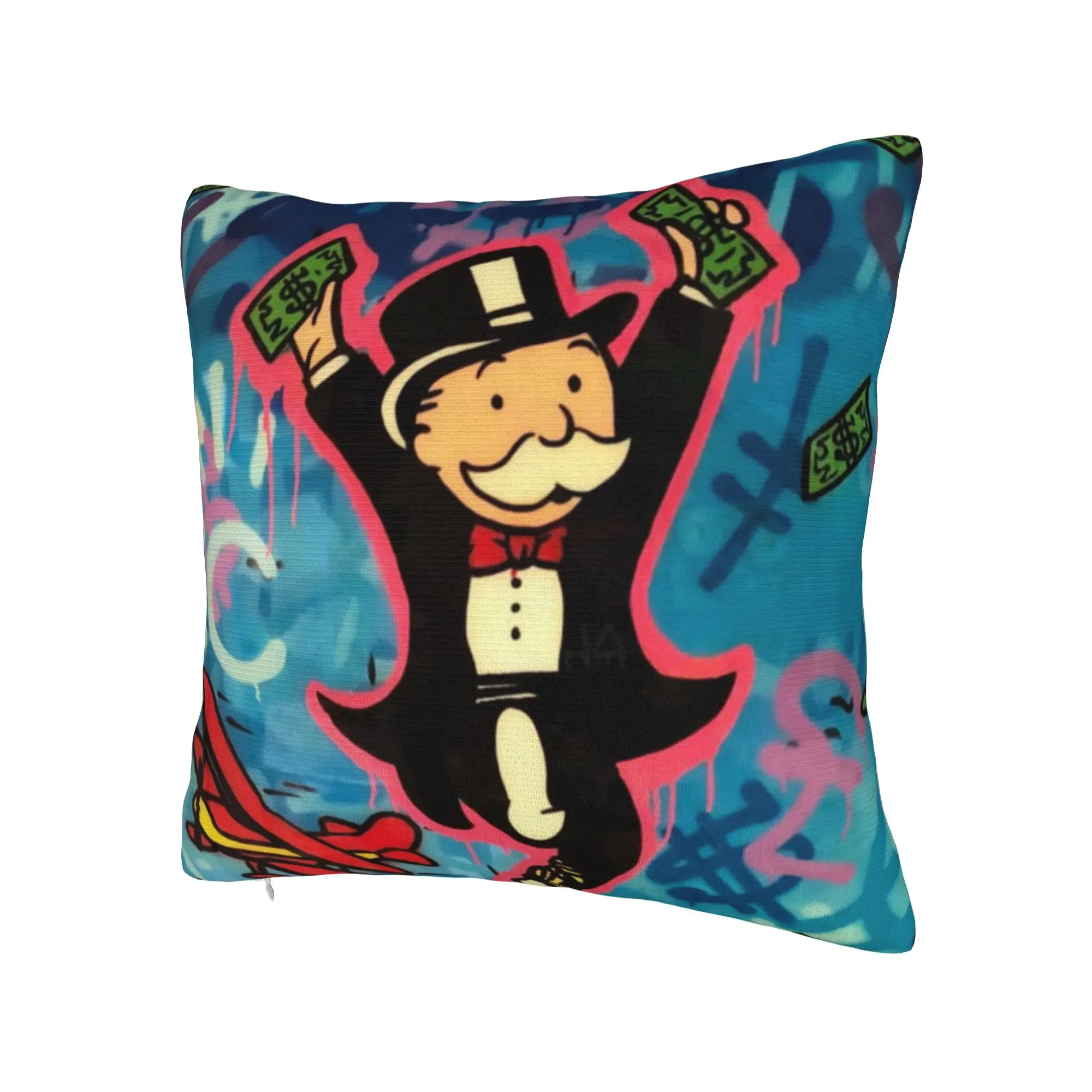 Alec Monopolys Pillow Cover Merchandise Soft Cushion Cover Decoration  Pillow Case Cover Bed Multi-Size