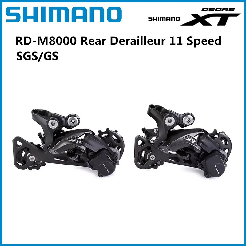 Shimano DEORE XT RD-M8000 Rear Derailleur SGS GS Cage 11-Speed