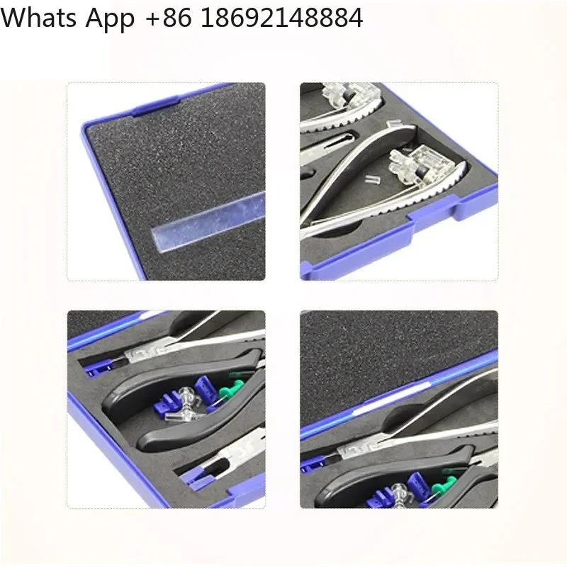 Glasses Tool Set for Frameless Pliers Adjustment Repair Loading Unloading Snap Pliers Shile Pliers Combination Eyeglass