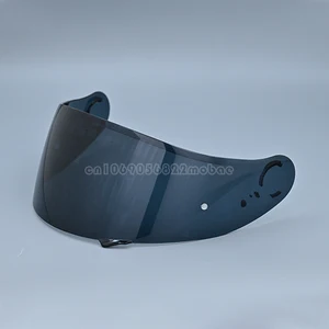 Motocicleta Capacete Visor Lens Plating, Case para Shoei GT-Air, Gt Air2, Neotec, CNS-1, CNS1, TC- 5, TC- 9, Visão Noturna 10 principais vendas viseira de capacete preta - №6