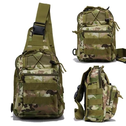 Army combat shoulder bag, sports travel backpack, men's outdoor crossbody bag, hiking camping equipment shoulder bag